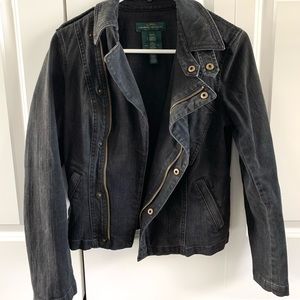 Ralph Lauren denim moto jacket